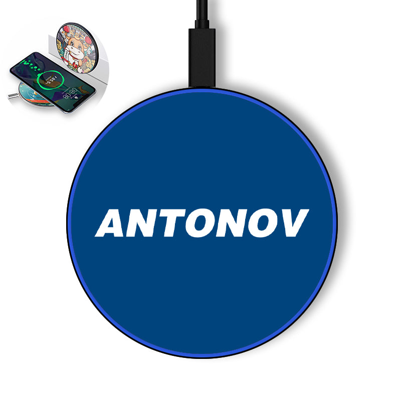 Antonov & Text Designed Wireless Chargers