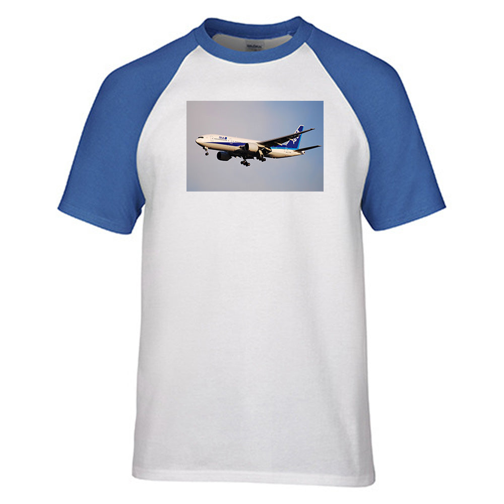 ANA's Boeing 777 Designed Raglan T-Shirts