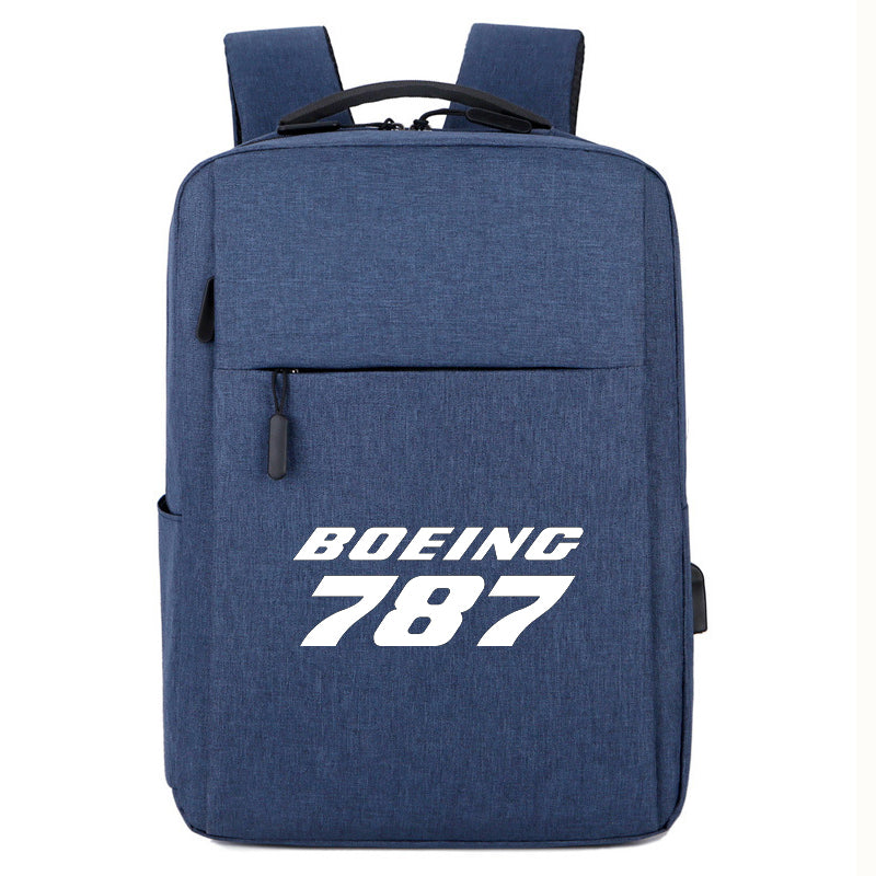 Boeing 787 & Text Designed Super Travel Bags