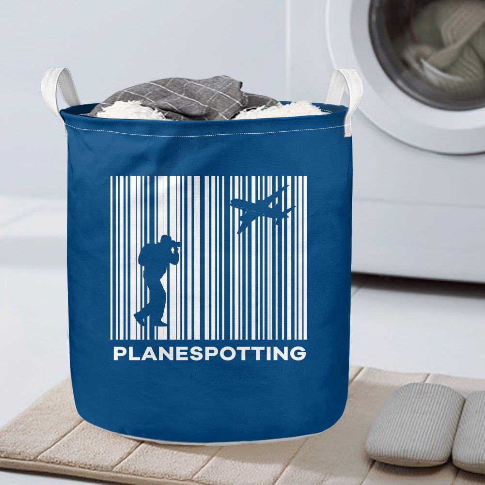 Planespotting Designed Laundry Baskets