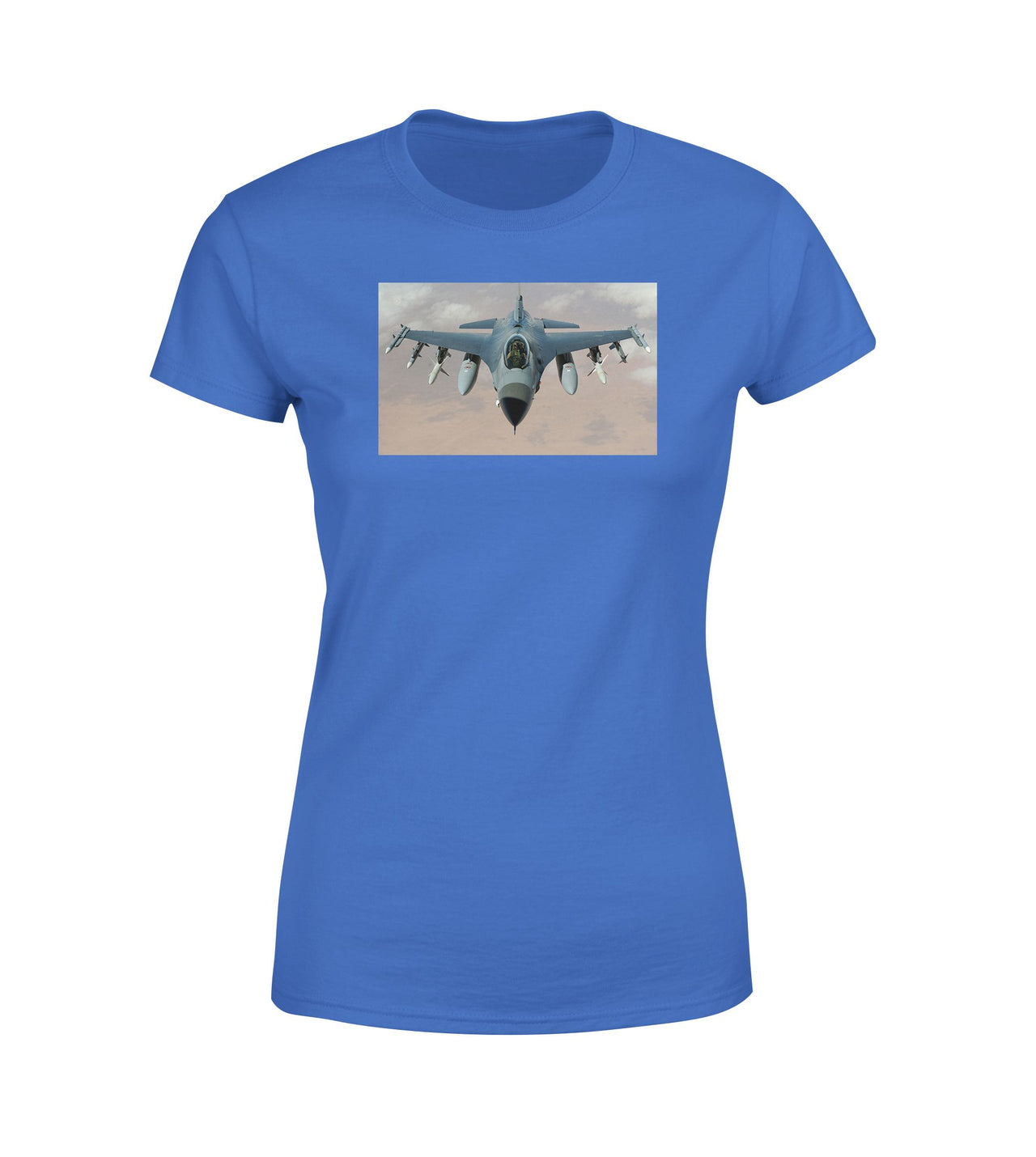 Crusing Fighting Falcon F16 Designed Women T-Shirts