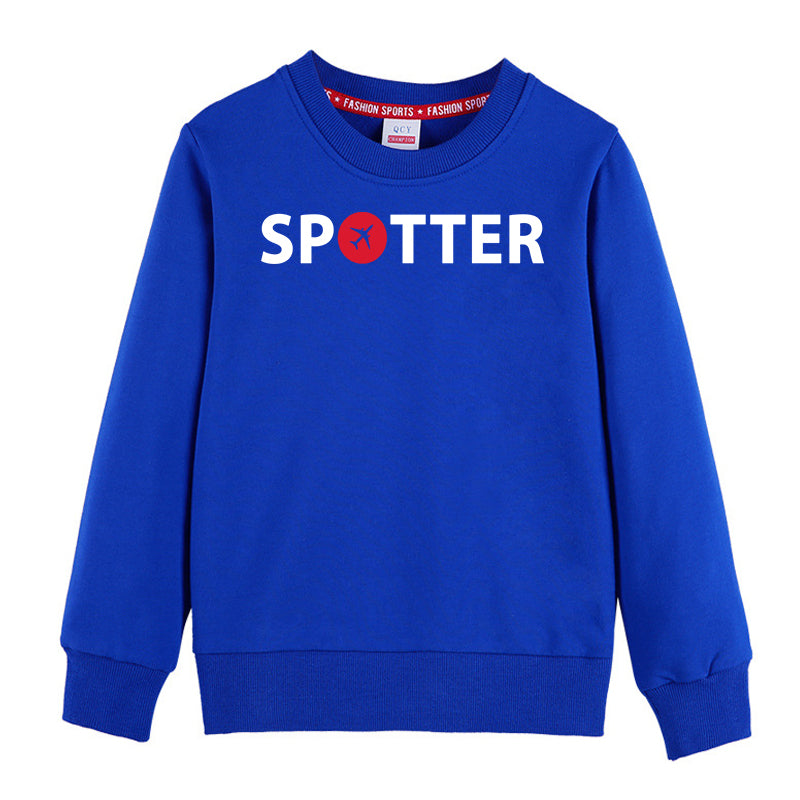 Spotter Designed "CHILDREN" Sweatshirts