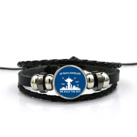 Thumbnail for Air Traffic Controllers - We Rule The Sky Designed Leather Bracelets