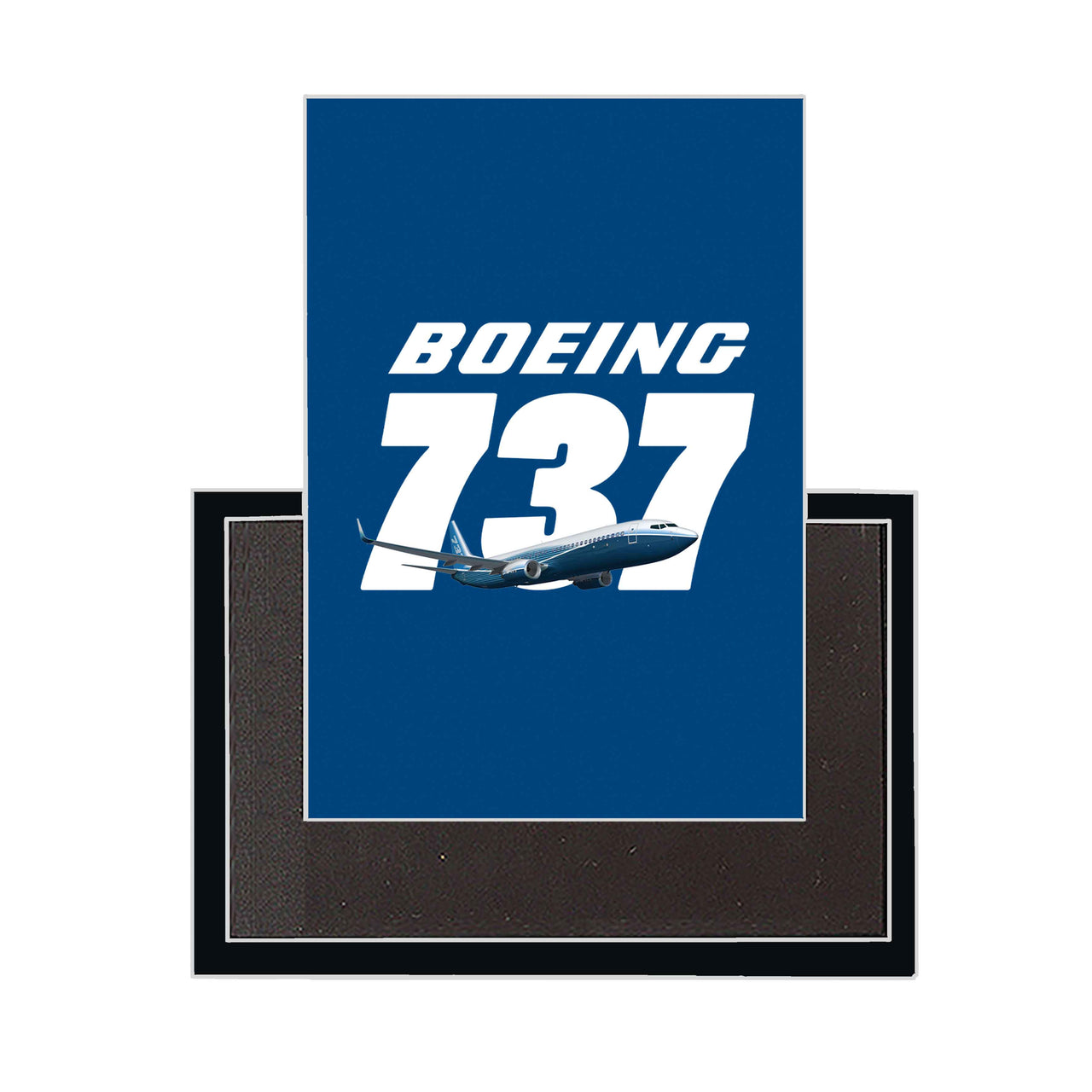 Super Boeing 737+Text Designed Magnets