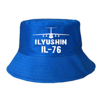 Thumbnail for ILyushin IL-76 & Plane Designed Summer & Stylish Hats
