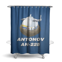 Thumbnail for Antonov AN-225 (22) Designed Shower Curtains