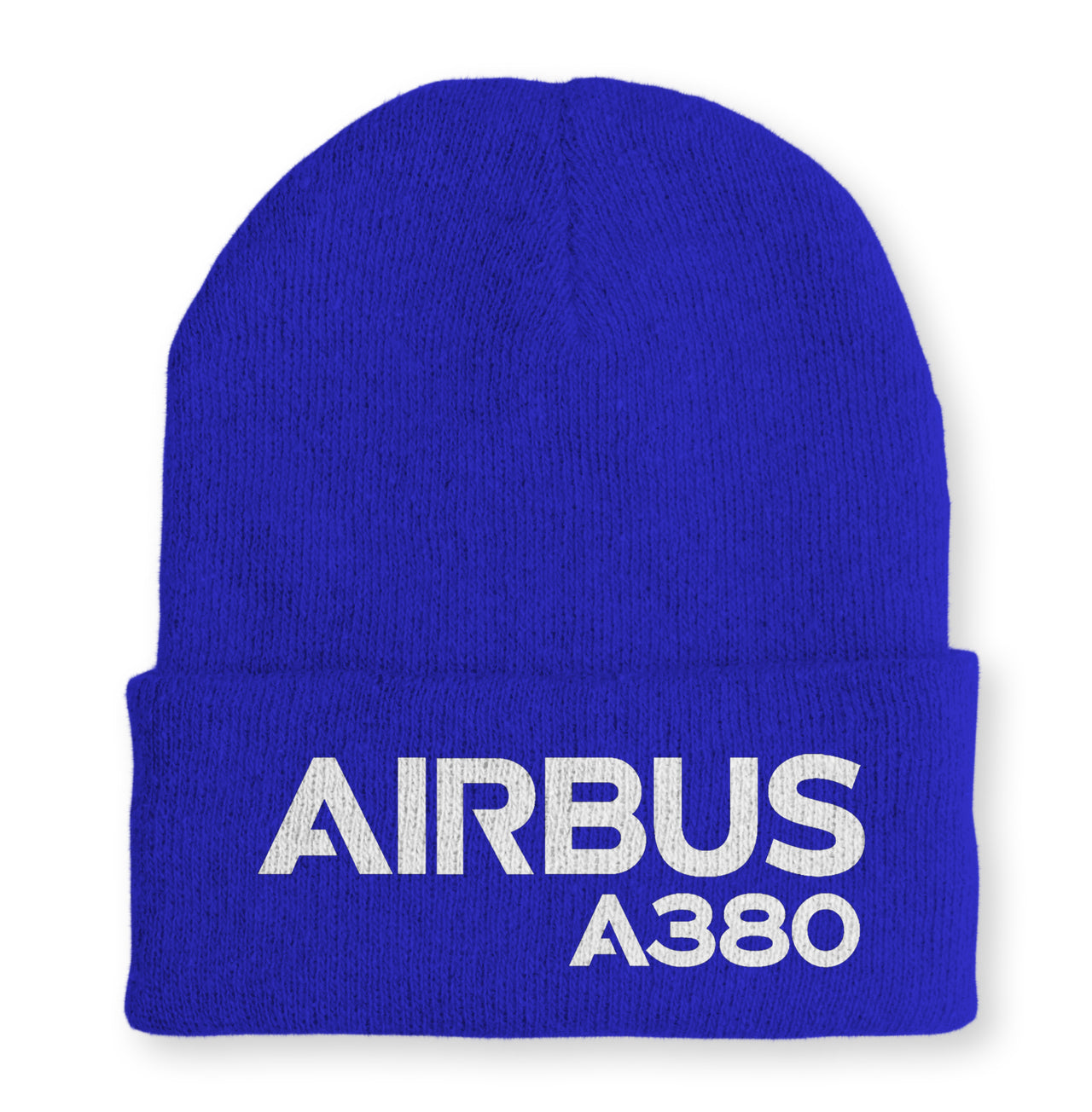 Airbus A380 & Text Embroidered Beanies