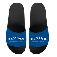 Thumbnail for Flying All Around The World Designed Sport Slippers
