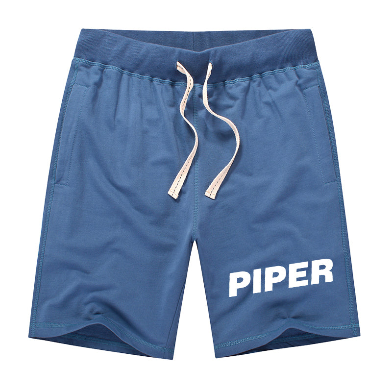 Piper & Text Designed Cotton Shorts