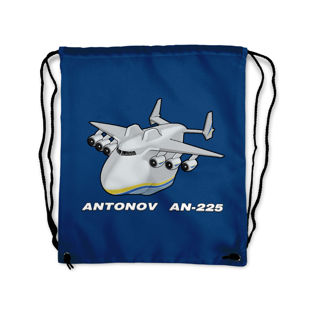 Antonov AN-225 (29) Designed Drawstring Bags