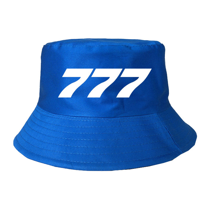 777 Flat Text Designed Summer & Stylish Hats