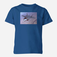 Thumbnail for Fighter Jet 35 Captured in the Air Designed Children T-Shirts