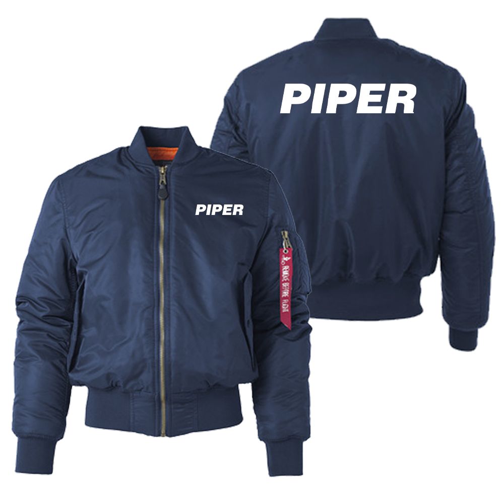 Piper & Text Designed "Women" Bomber Jackets