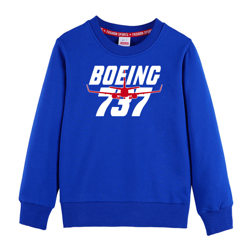 Amazing Boeing 737 Designed "CHILDREN" Sweatshirts