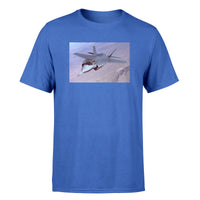 Thumbnail for Fighting Falcon F35 Captured in the Air Designed T-Shirts