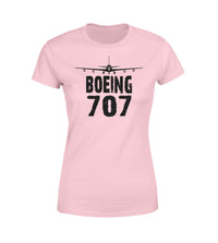 Thumbnail for Boeing 707 & Plane Designed Women T-Shirts