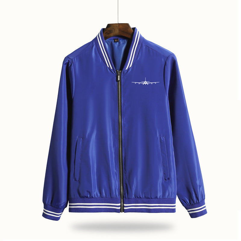 Boeing 707 Silhouette Designed Thin Spring Jackets