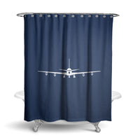 Thumbnail for Boeing 707 Silhouette Designed Shower Curtains