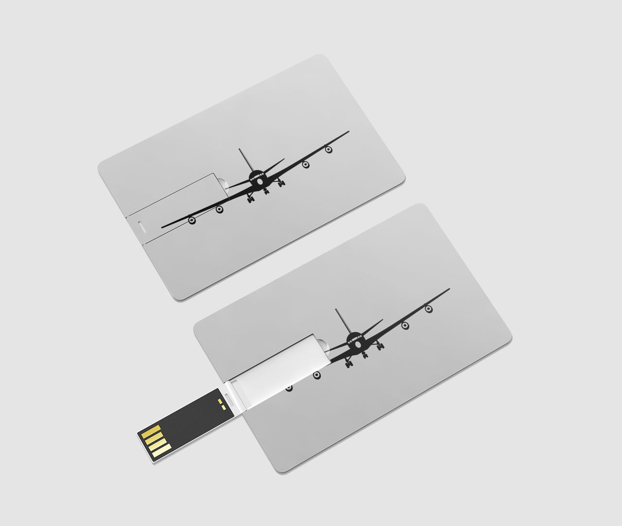 Boeing 707 Silhouette Designed USB Cards