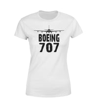 Thumbnail for Boeing 707 & Plane Designed Women T-Shirts