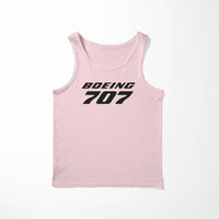 Thumbnail for Boeing 707 & Text Designed Tank Tops
