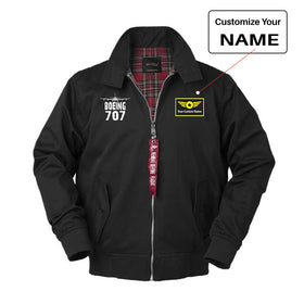 Boeing 707 & Plane Designed Vintage Style Jackets