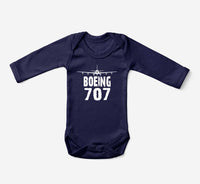Thumbnail for Boeing 707 & Plane Designed Baby Bodysuits