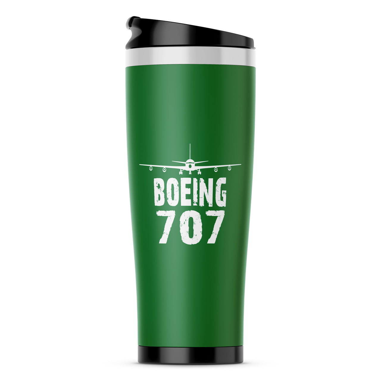 Boeing 707 & Plane Designed Stainless Steel Travel Mugs