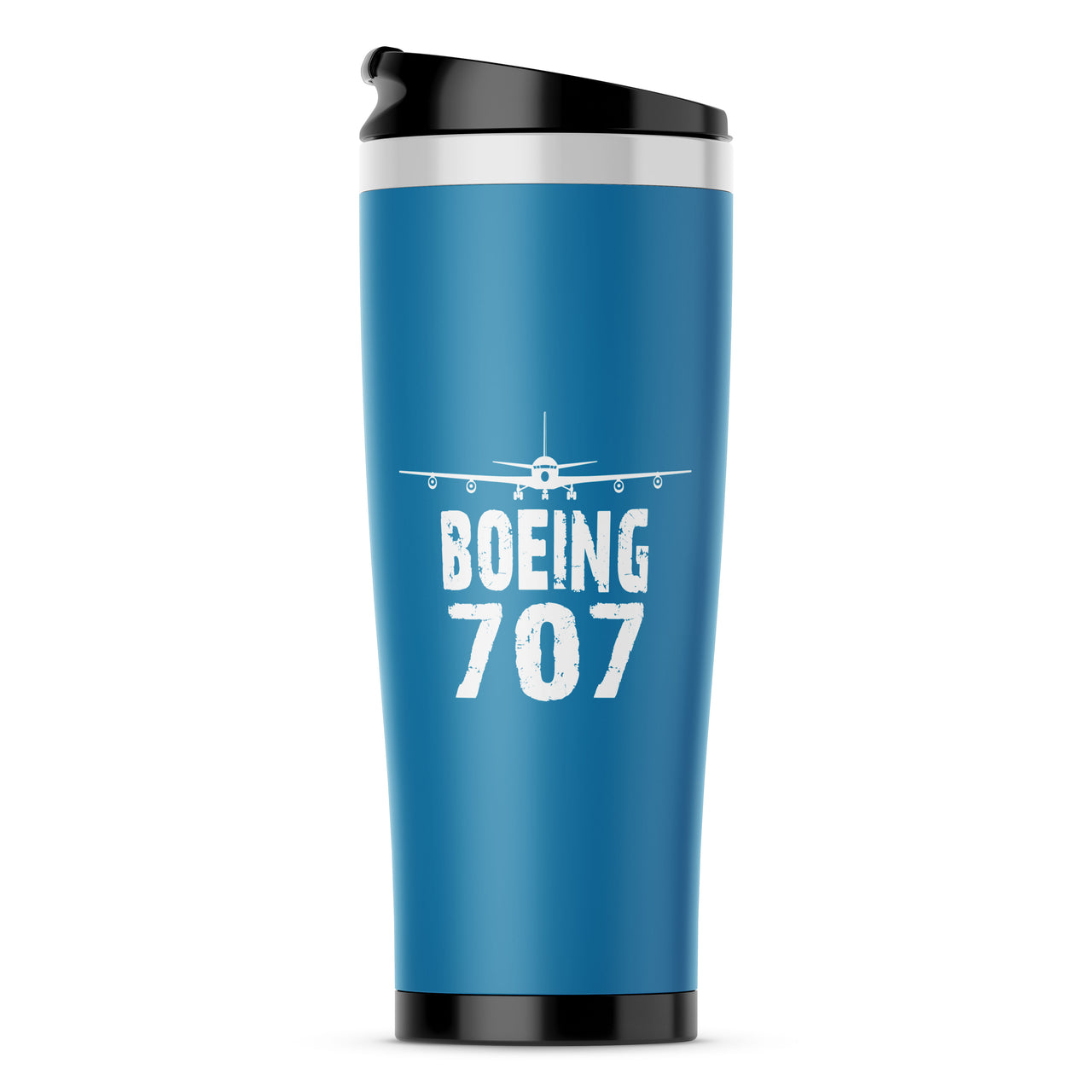 Boeing 707 & Plane Designed Stainless Steel Travel Mugs