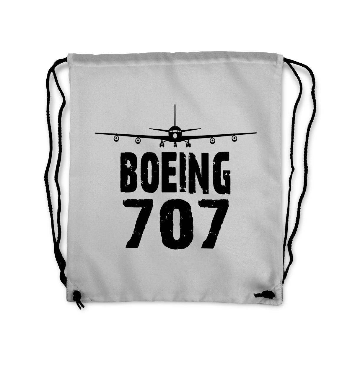 Boeing 707 & Plane Designed Drawstring Bags