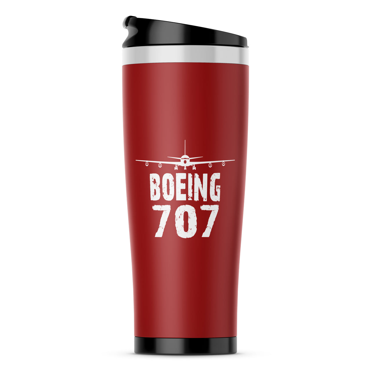Boeing 707 & Plane Designed Stainless Steel Travel Mugs