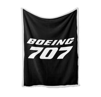 Thumbnail for Boeing 707 & Text Designed Bed Blankets & Covers
