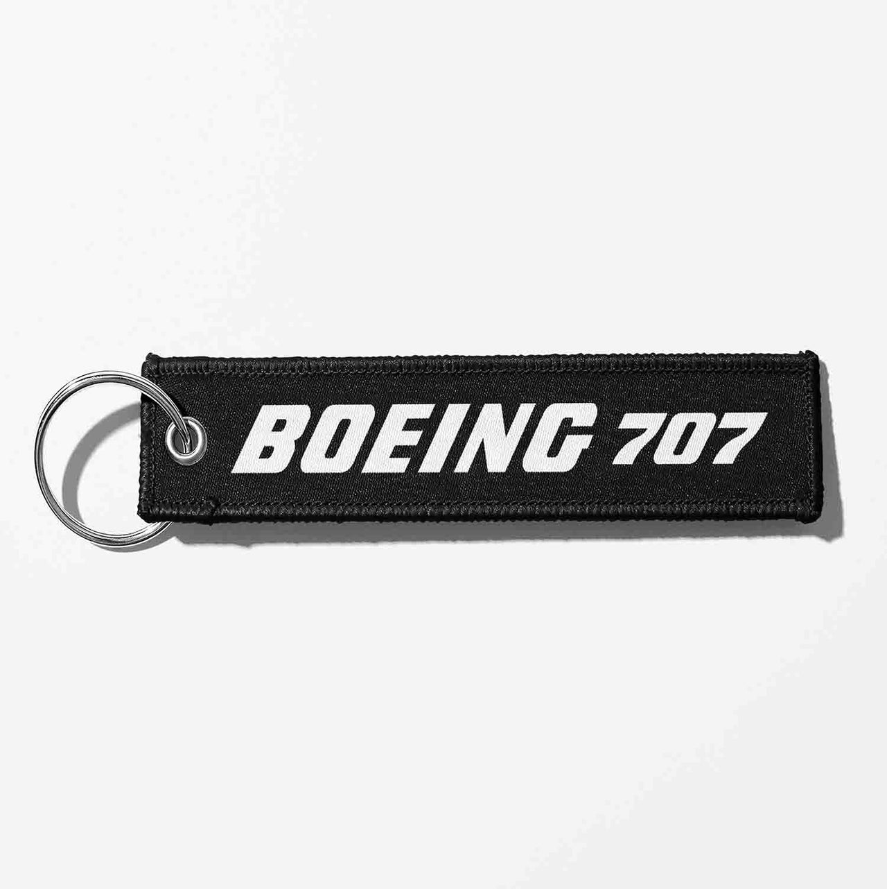 Boeing 707 & Text Designed Key Chains