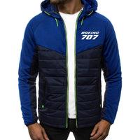 Thumbnail for Boeing 707 & Text Designed Sportive Jackets