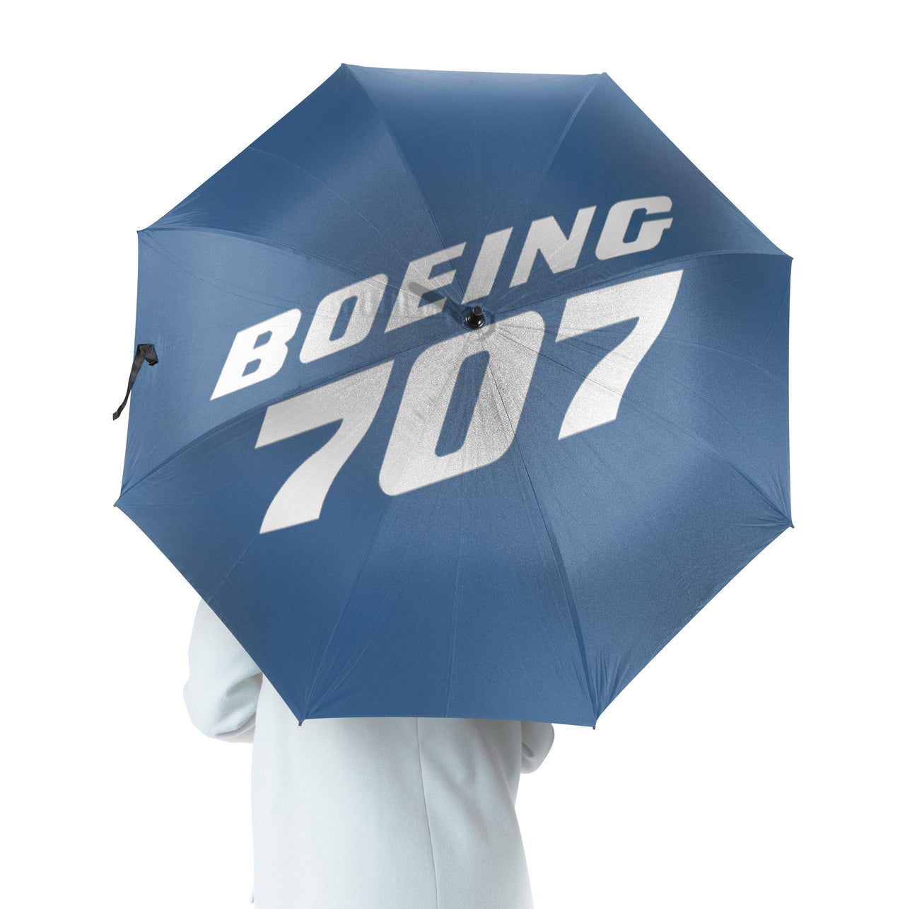 Boeing 707 & Text Designed Umbrella