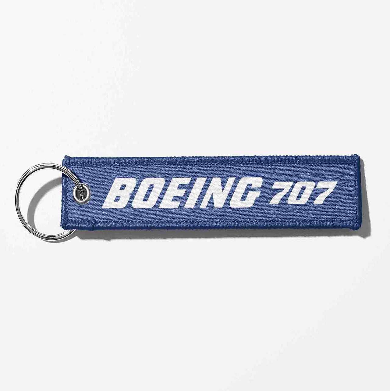 Boeing 707 & Text Designed Key Chains