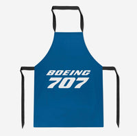 Thumbnail for Boeing 707 & Text Designed Kitchen Aprons