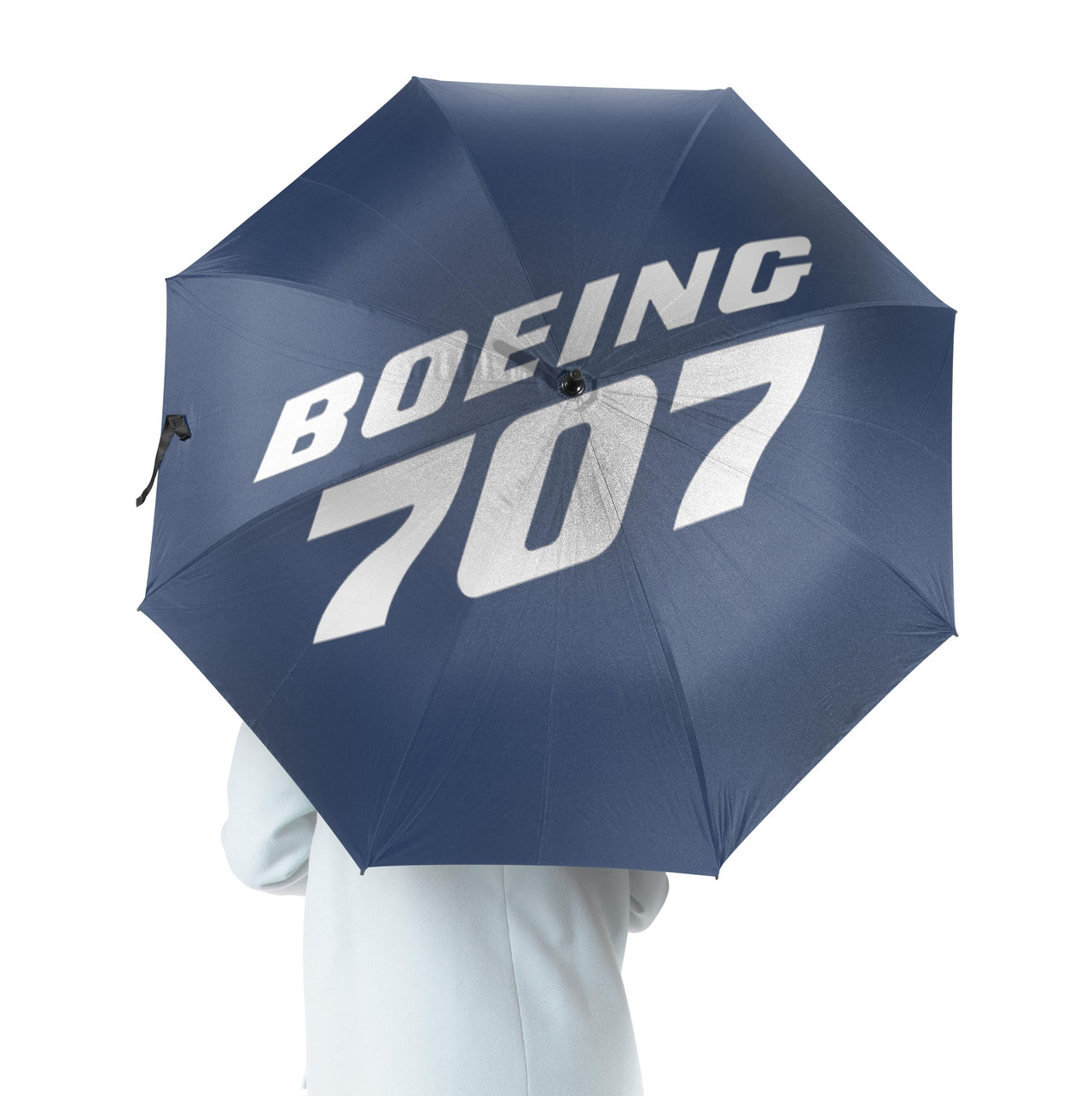 Boeing 707 & Text Designed Umbrella