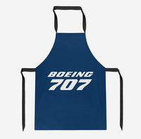 Thumbnail for Boeing 707 & Text Designed Kitchen Aprons
