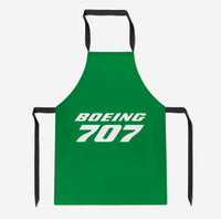 Thumbnail for Boeing 707 & Text Designed Kitchen Aprons