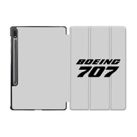 Thumbnail for Boeing 707 & Text Designed Samsung Tablet Cases