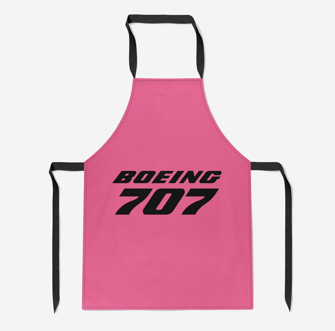 Boeing 707 & Text Designed Kitchen Aprons