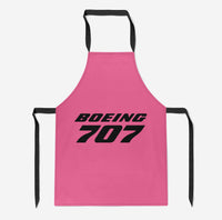 Thumbnail for Boeing 707 & Text Designed Kitchen Aprons