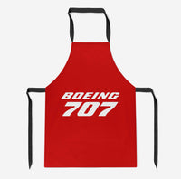 Thumbnail for Boeing 707 & Text Designed Kitchen Aprons
