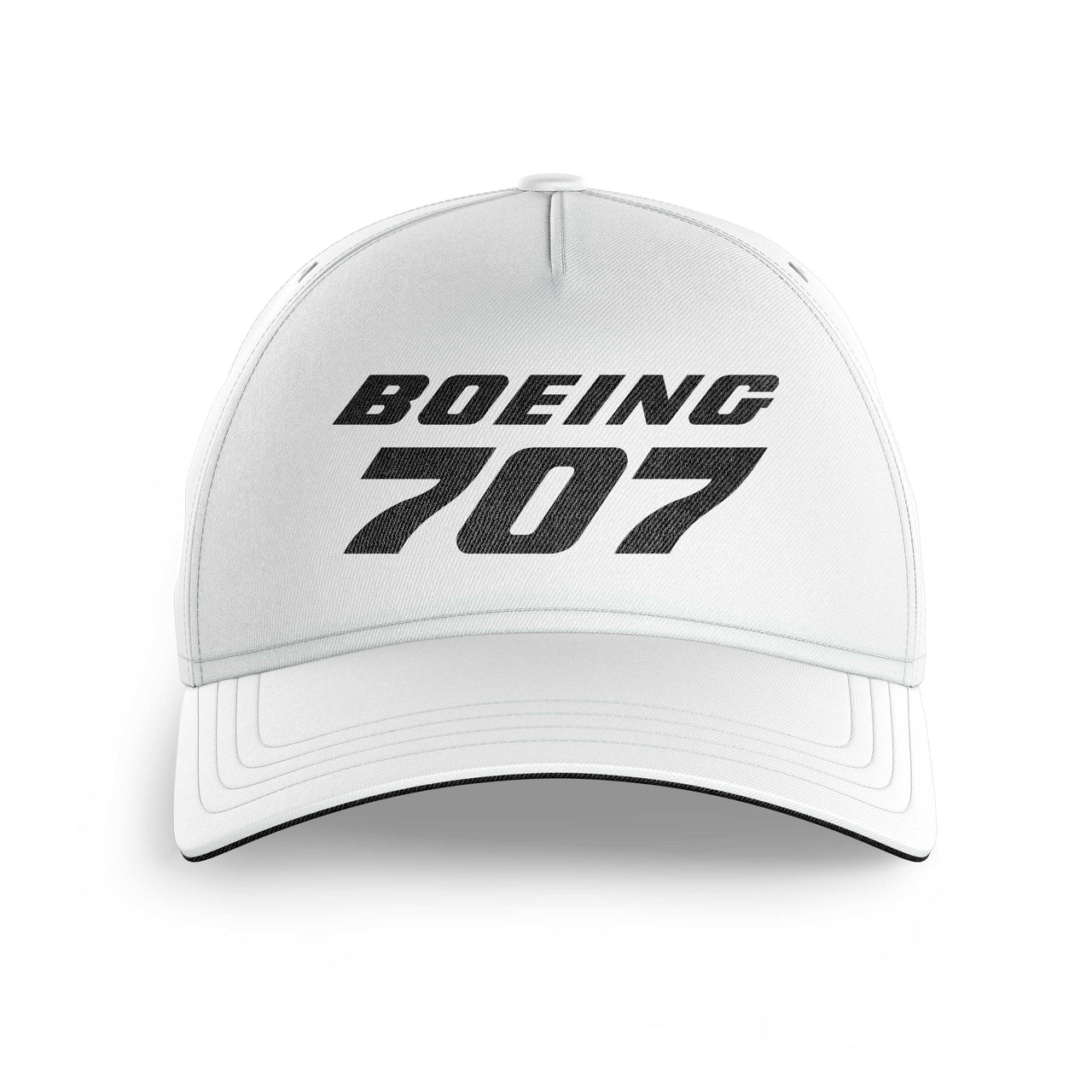 Boeing 707 & Text Printed Hats