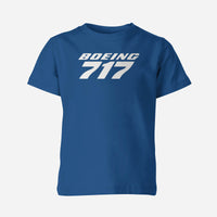 Thumbnail for Boeing 717 & Text Designed Children T-Shirts
