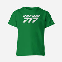 Thumbnail for Boeing 717 & Text Designed Children T-Shirts