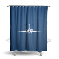Thumbnail for Boeing 717 Silhouette Designed Shower Curtains