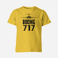 Thumbnail for Boeing 717 & Plane Designed Children T-Shirts