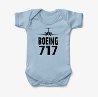 Thumbnail for Boeing 717 & Plane Designed Baby Bodysuits